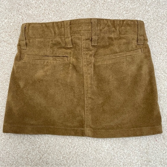 H&M L.O.G.G Tan Faux Suede Skirt for 3-4T Toddler - Picture 5 of 13